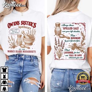 Practical Magic Owens Sister's Apothecary Halloween Movie T Shirt (2)