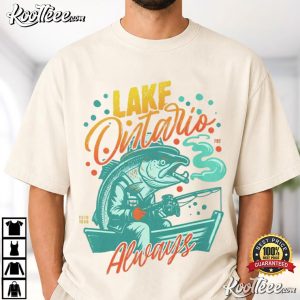 Anti Trump Lake Ontario Forever Funny Vintage Patriotic Canada T Shirt (1)