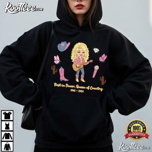 Dolly Parton Memorial Rest In Power Queen Of Country Tribute T Shirt (4)