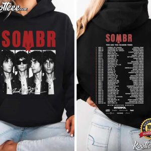 Sombr World Tour You Are The Reason Tour Indie Music T Shirt (4)