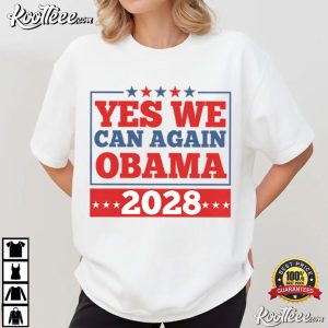 Yes We Can Again Obama 2028 Political Presidential Election T Shirt (4)
