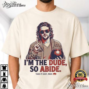 Buffalo Football Josh Allen The Big Lebowski T Shirt (2)