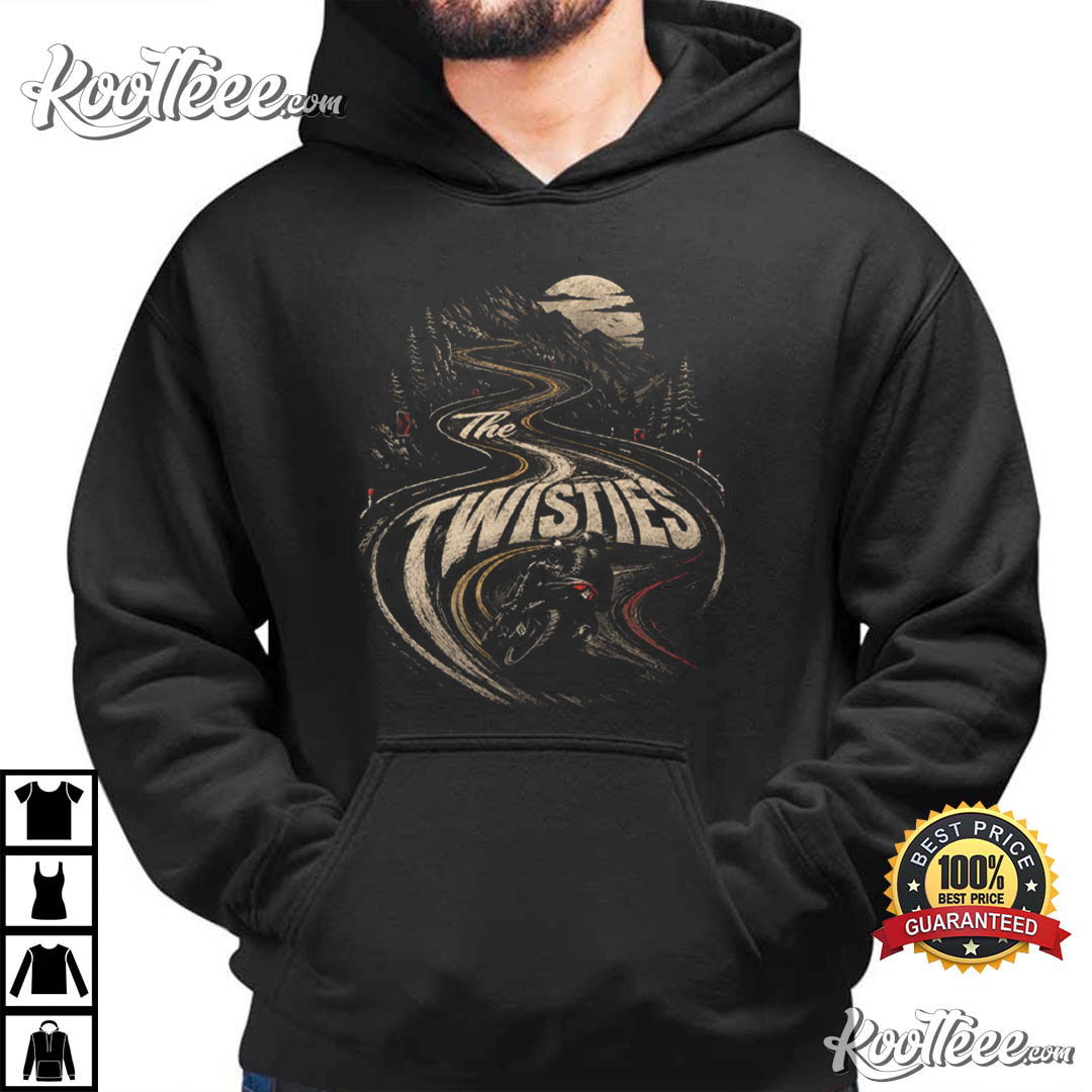 The Twisties Motorcycle Winding Road Biker T-Shirt The Twisties Motorcycle Winding Road Biker T-Shirt