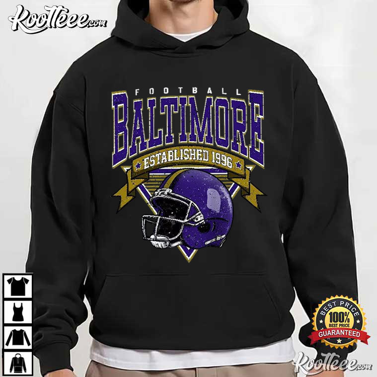 Baltimore Sunday Football Team Vintage Sports T-Shirt