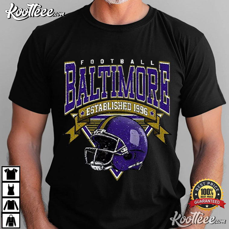 Baltimore Sunday Football Team Vintage Sports T-Shirt