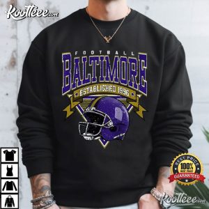 Baltimore Sunday Football Team Vintage Sports T Shirt (2)