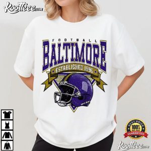 Baltimore Sunday Football Team Vintage Sports T Shirt (3)