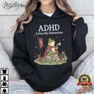 A Diva Has Distractions Funny ADHD Whimsical Fantasy T-Shirt A Diva Has Distractions Funny ADHD Whimsical Fantasy T Shirt (4)