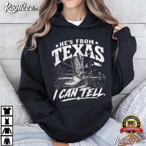 He's From Texas I Can Tell Slasher Horror Halloween Chainsaw T Shirt (4)