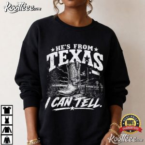 He's From Texas I Can Tell Slasher Horror Halloween Chainsaw T Shirt (3)