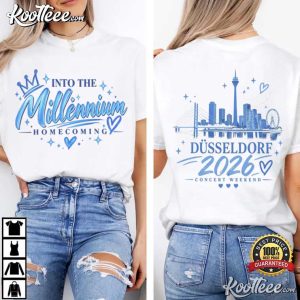 Backstreet Boys Düsseldorf 2026 Into The Millennium Concert T Shirt (4)