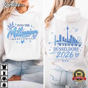 Backstreet Boys Düsseldorf 2026 Into The Millennium Concert T Shirt (2)