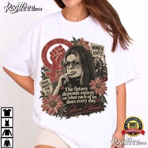 Feminist Icon Gloria Steinem Women’s Rights T Shirt (4)