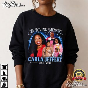 In Loving Memory Carla Jeffery Vintage Actress Tribute T-Shirt In Loving Memory Carla Jeffery Vintage Actress Tribute T Shirt (3)