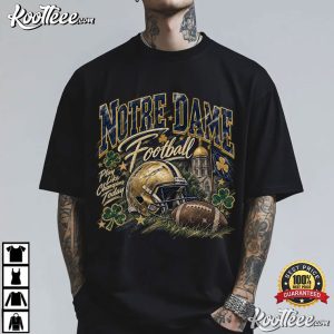 Notre Dame Football Vintage Irish Game Day T Shirt (4)