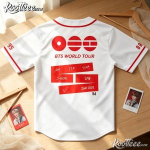 BTS Kpop Concert Fan ARMY Custom Baseball Jersey (4)