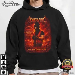 Devil By Diljit Dosanjh Punjabi Music Graphic T Shirt (1)
