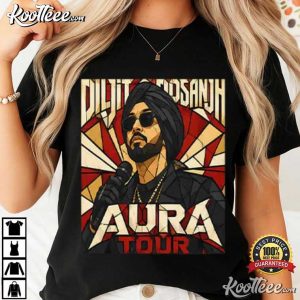 Diljit Dosanjh Aura World Tour 2026 Concert Fan Gift T-Shirt Diljit Dosanjh Aura World Tour 2026 Concert Fan Gift T Shirt (4)