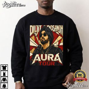 Diljit Dosanjh Aura World Tour 2026 Concert Fan Gift T-Shirt Diljit Dosanjh Aura World Tour 2026 Concert Fan Gift T Shirt (2)
