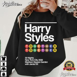 Harry Styles Together Together NYC New York Tour T-Shirt Harry Styles Together Together NYC New York Tour T Shirt (1)