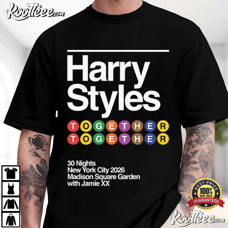 Harry Styles Together Together NYC New York Tour T-Shirt Harry Styles Together Together NYC New York Tour T-Shirt