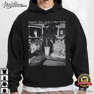 Xray Technologist Raccoon Radiology Possum Rad Grad T Shirt (3)