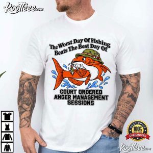 Fisherman Gift Funny Fishing Anger Management T Shirt (1)