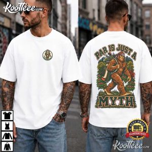 Bigfoot Par Is Just A Myth Golf Graphic T-Shirt Bigfoot Par Is Just A Myth Golf Graphic T Shirt (3)