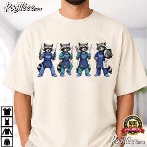 Radiology Tech Funny Xray Raccoon Rad Tech Graduation T Shirt (1)