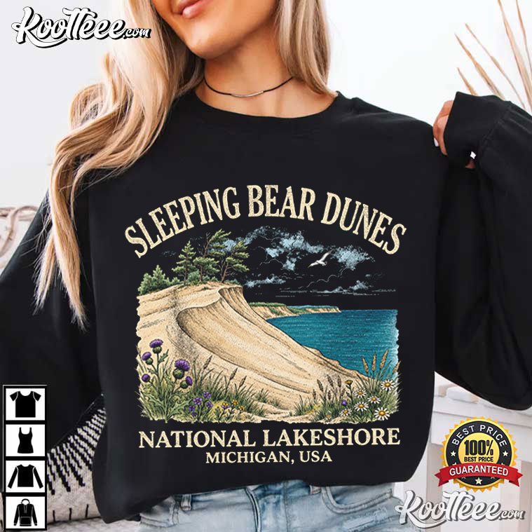 Sleeping Bear Dunes Michigan National Lakeshore T-Shirt Sleeping Bear Dunes Michigan National Lakeshore T-Shirt