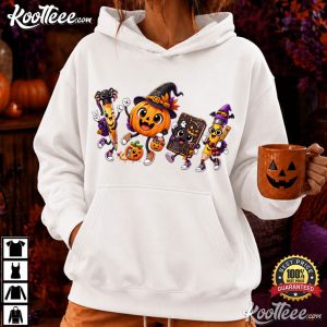 Spooky School Supplies Halloween Teacher T-Shirt Spooky School Supplies Halloween Teacher T Shirt (3)