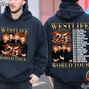 Westlife 25th Anniversary Tour 2026 Concert Top T Shirt (4)