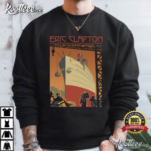 Eric Clapton Poster Vintage Concert Art Graphic T Shirt (1)