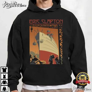 Eric Clapton Poster Vintage Concert Art Graphic T Shirt (2)