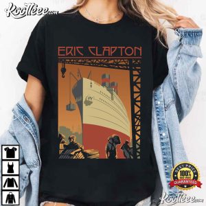 Eric Clapton Poster Vintage Concert Art Graphic T Shirt (3)