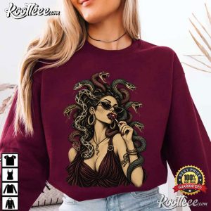 Medusa Lollipop Sunglasses Greek Mythology T Shirt (4)