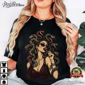 Medusa Lollipop Sunglasses Greek Mythology T Shirt (2)