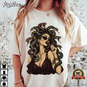 Medusa Lollipop Sunglasses Greek Mythology T Shirt (3)