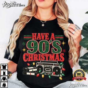Have A 90s Christmas Holiday T-Shirt Have A 90s Christmas Holiday T Shirt (1)