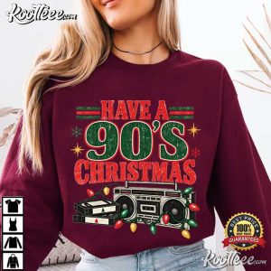 Have A 90s Christmas Holiday T-Shirt Have A 90s Christmas Holiday T Shirt (2)