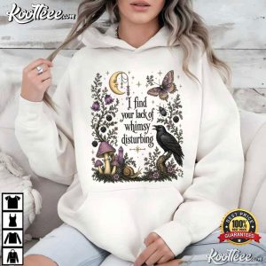 Lack Of Whimsy Crow Witchy Autumn Halloween T-Shirt Lack Of Whimsy Crow Witchy Autumn Halloween T Shirt (3)