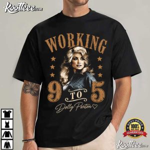 Dolly Parton Working 9 To 5 Country Music Memorial T Shirt (1)
