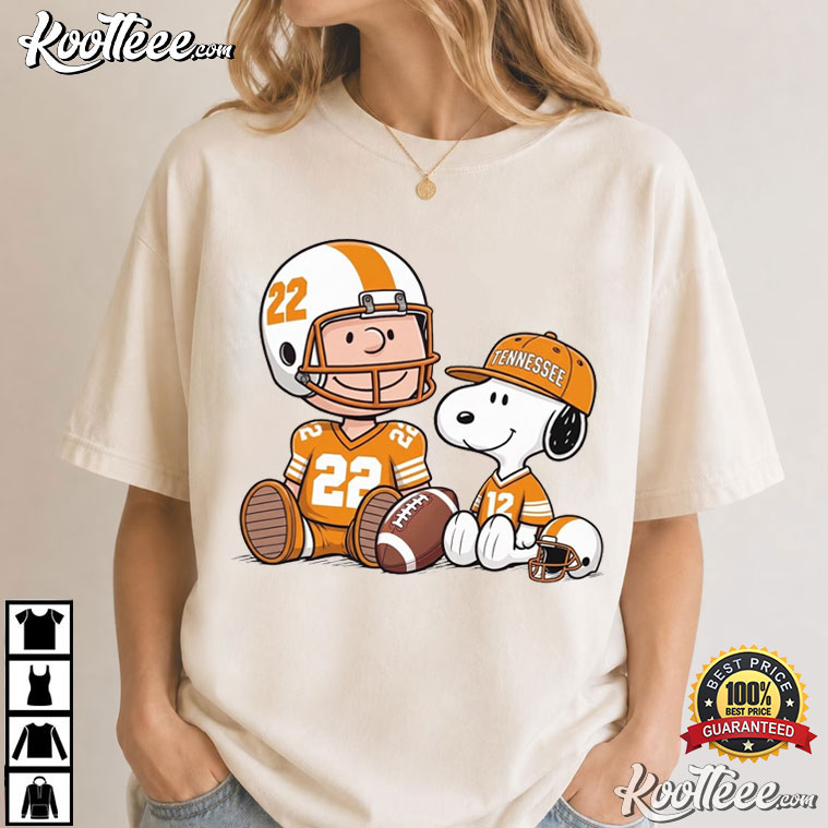 Tennessee Football Cartoon Orange Game Day T-Shirt Tennessee Football Cartoon Orange Game Day T-Shirt