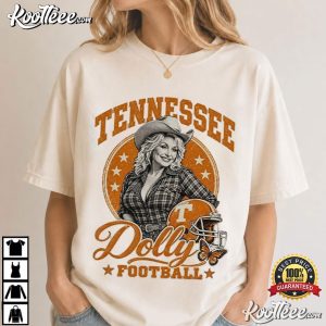 Dolly Tennessee Football Orange Vols Game Day T Shirt (1)
