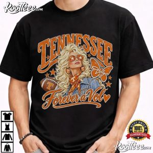 Dolly Tennessee Forever A Vol Orange Football Game Day T Shirt (2)