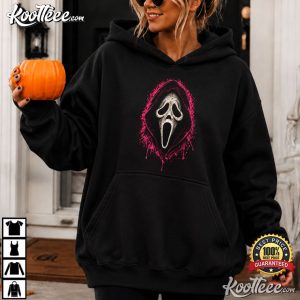 Ghostface Halloween Horror Gothic Pink Skull Graphic T-Shirt Ghostface Halloween Horror Gothic Pink Skull Graphic T Shirt (3)