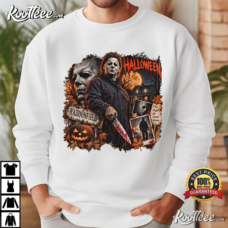 Slasher Movie Vintage Halloween Horror Spooky Season T-Shirt
