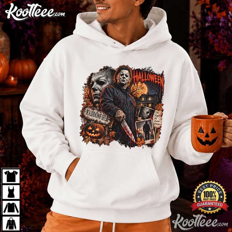Slasher Movie Vintage Halloween Horror Spooky Season T-Shirt