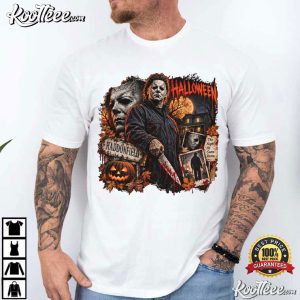 Slasher Movie Vintage Halloween Horror Spooky Season T-Shirt Slasher Movie Vintage Halloween Horror Spooky Season T Shirt (3)
