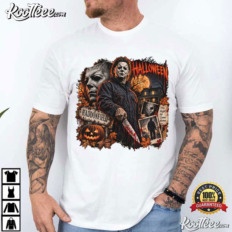 Slasher Movie Vintage Halloween Horror Spooky Season T-Shirt Slasher Movie Vintage Halloween Horror Spooky Season T-Shirt
